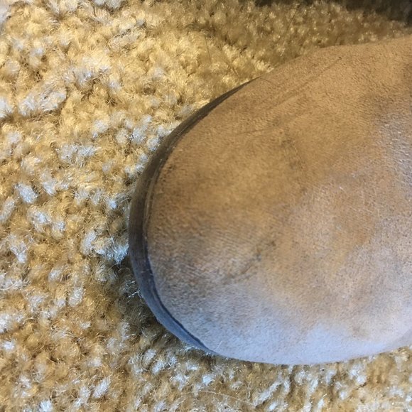 Taupe Fringe Almond Toe Madden Girl Booties - Picture 8 of 8